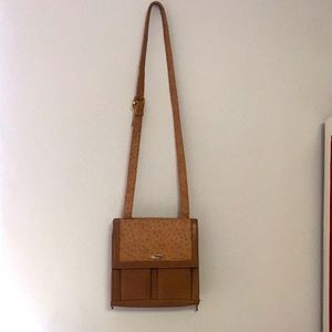 Tan Leather Crossbody Purse